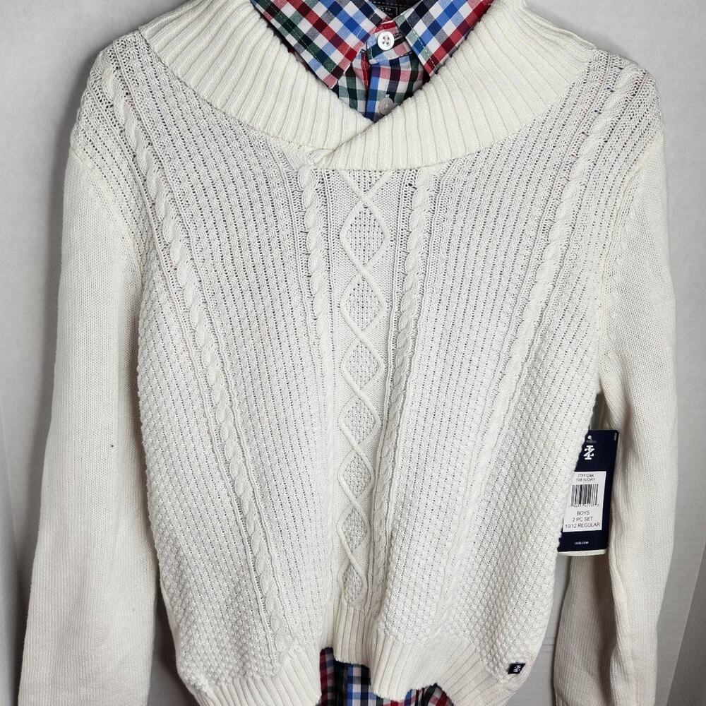 IZOD Sweater Combo size 10/12 Boys NWT